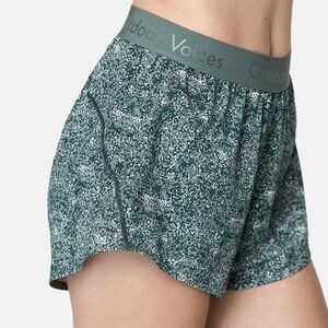 Outdoor Voices Relay Shorts - Women's Running Shorts - Pebbled Evergreen Size XS